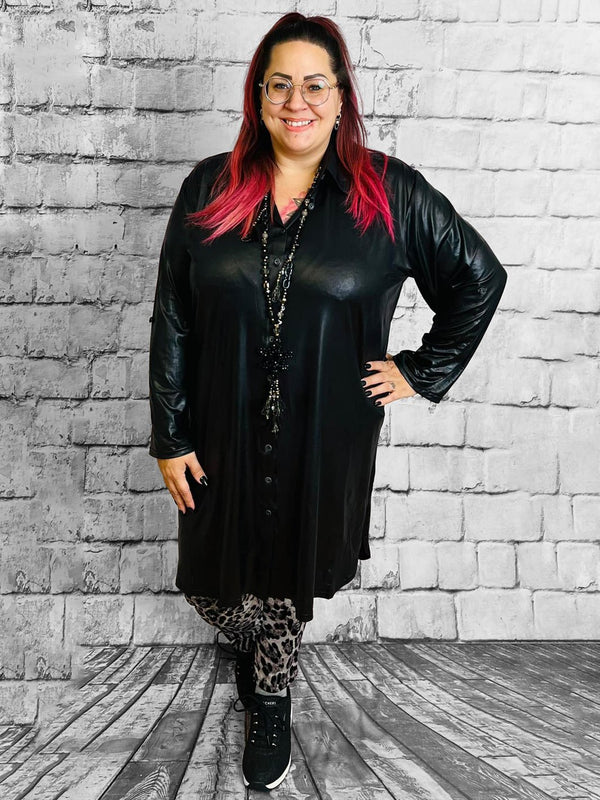 Magna Leo Leggings – Wilder Look, Top Komfort – in großen Größen von CurvyRausch. Stylische Plus Size Fashion für kurvige Frauen.