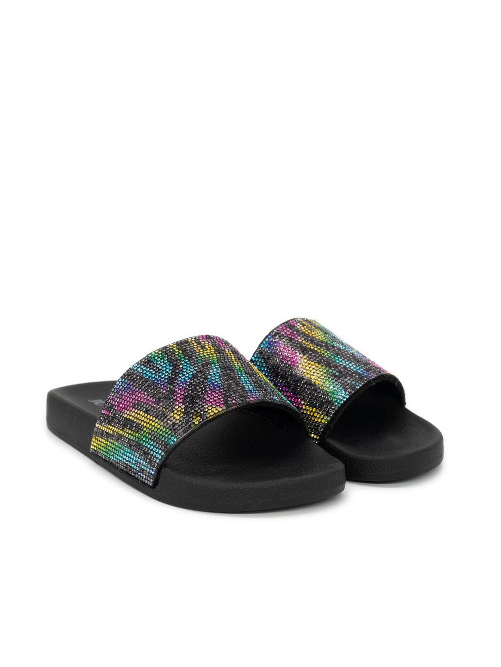 Sandalen mit Strass in Tigeroptik – in großen Größen von CurvyRausch. Stylische Plus Size Fashion für kurvige Frauen.