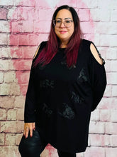 Asymmetrisches Skull Oberteil