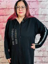 Lange Sweatjacke Skull Engelsflügel