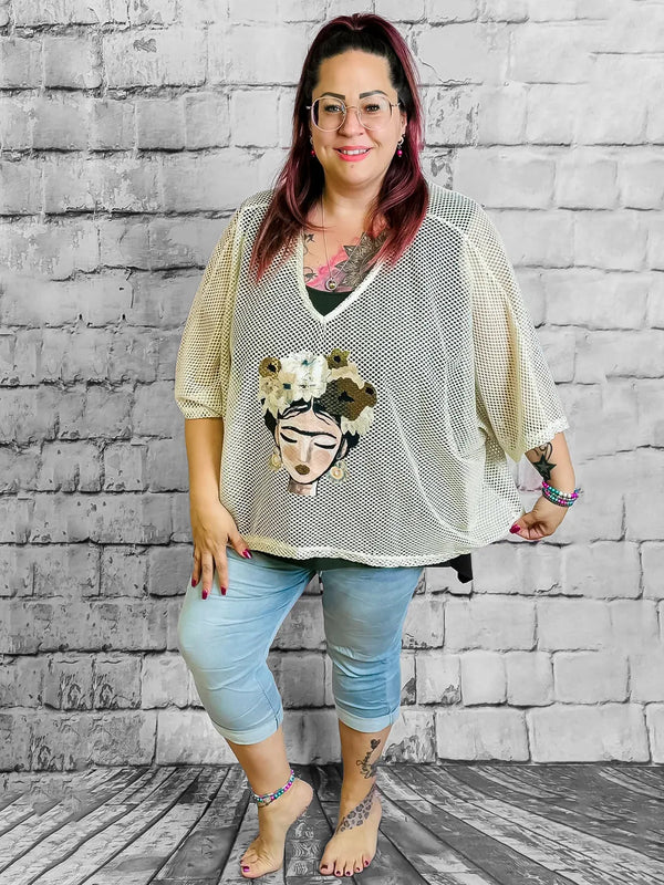 7/8 - Jeans Karostar - CurvyRausch - Neuheit - Plus Size Damenmode