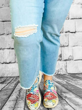7/8 - Jeans mit Cut - CurvyRausch - Neuheit - Plus Size Damenmode