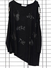 Asymmetrisches Skull Oberteil