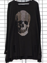 Oberteil mit XXL-Skull & Cutouts
