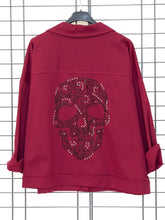 Skull Jacke im Jeansjäckle-Look