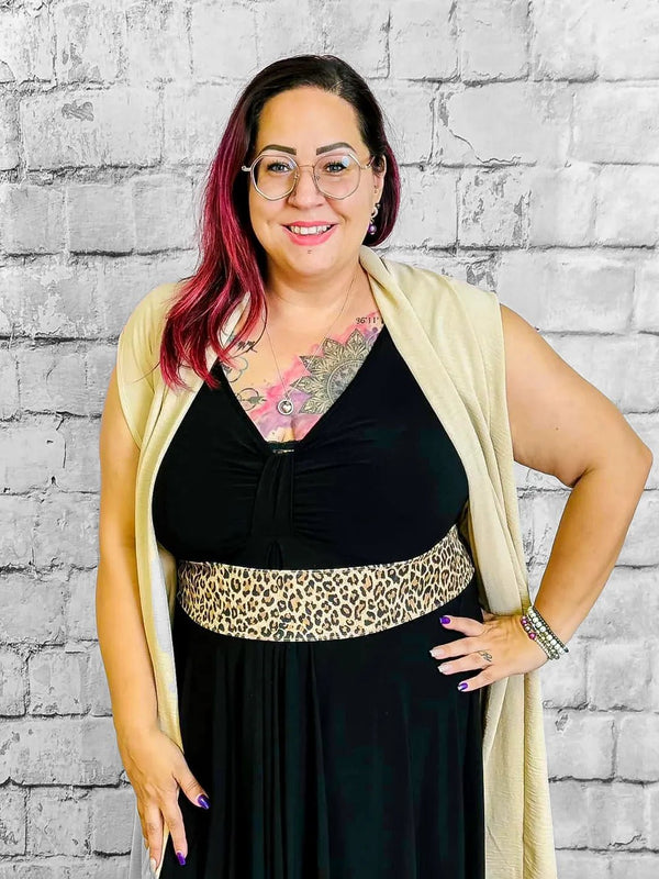 Bindegürtel Leo aus Echtleder – in großen Größen von CurvyRausch. Stylische Plus Size Fashion für kurvige Frauen.