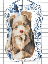 Blusenshirt mit Hunde - Motiv - CurvyRausch - Neuheit - Plus Size Damenmode