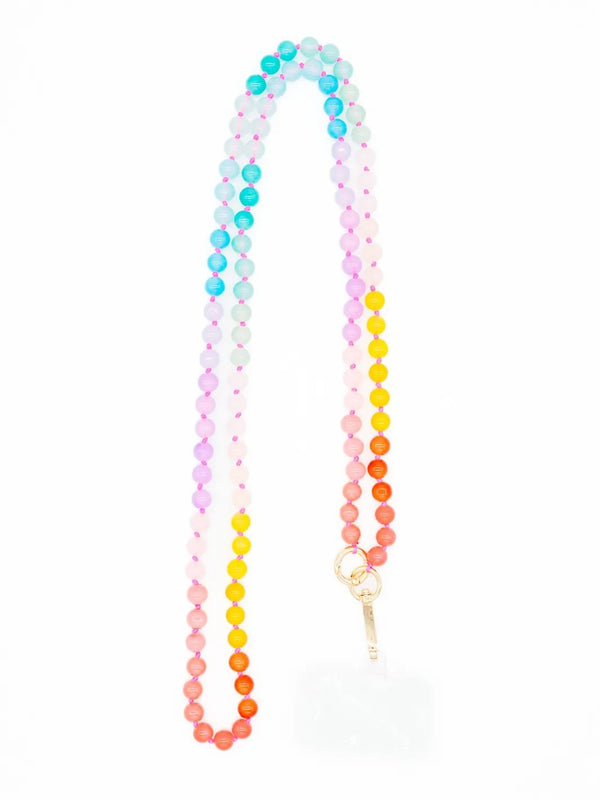 Bunte Handykette – Farbenfrohes Accessoire – in großen Größen von CurvyRausch. Stylische Plus Size Fashion für kurvige Frauen.