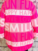 Cardigan Words von Zwillingsherz – in großen Größen von CurvyRausch. Stylische Plus Size Fashion für kurvige Frauen.