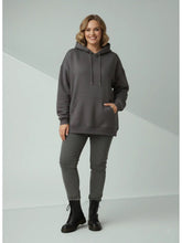 Cozy Hoodie ACE – in großen Größen von CurvyRausch. Stylische Plus Size Fashion für kurvige Frauen.