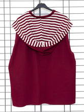 Cozy Hoodiestyle – maritimer Look zum Binden – in großen Größen von CurvyRausch. Stylische Plus Size Fashion für kurvige Frauen.