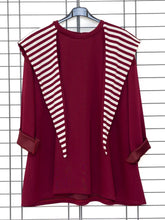 Cozy Hoodiestyle – maritimer Look zum Binden – in großen Größen von CurvyRausch. Stylische Plus Size Fashion für kurvige Frauen.