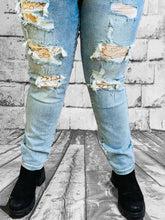 Cutout - Jeans mit Strass und Spitze | Monday Premium Denim - CurvyRausch - Neuheit - Plus Size Damenmode