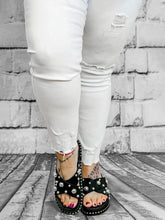 Cutout - Jeans White | Stretchig & Stylisch - CurvyRausch - Neuheit - Plus Size Damenmode