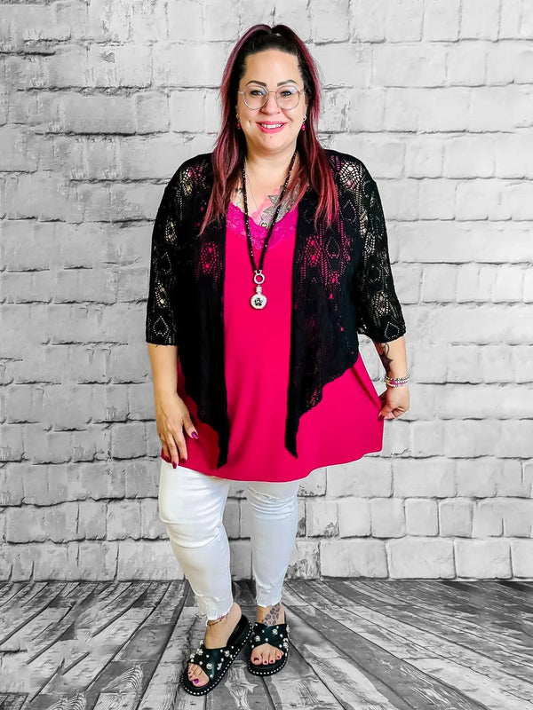 Cutout - Jeans White | Stretchig & Stylisch - CurvyRausch - Neuheit - Plus Size Damenmode