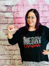 Festliches Vokuhila - Oberteil „Merry Christmas“ - CurvyRausch - Neuheit - Plus Size Damenmode