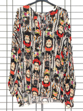 Frida Kahlo Bluse mit Traumfänger - CurvyRausch - Neuheit - Plus Size Damenmode