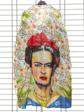 Frida Kahlo Cardigan mit Volant und Taschen - CurvyRausch - Neuheit - Plus Size Damenmode