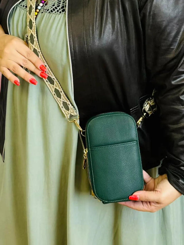Handytasche mit abnehmbarem Trägergurt – zweite Ansicht