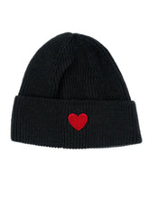 Herzchen Grobstrick Mütze mit 3D - Optik – in großen Größen von CurvyRausch. Stylische Plus Size Fashion für kurvige Frauen.