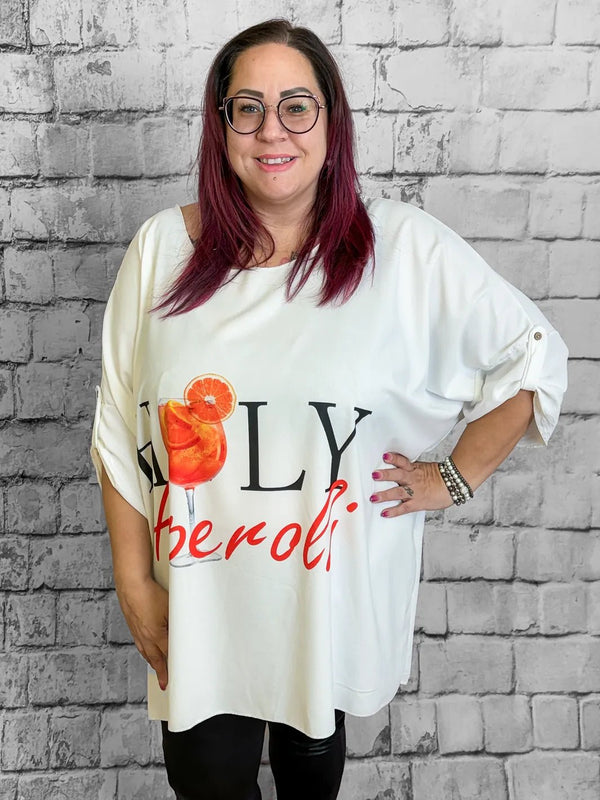 Holy Aperoli Blusenoberteil – Lässiger Style - CurvyRausch - Neuheit - Plus Size Damenmode