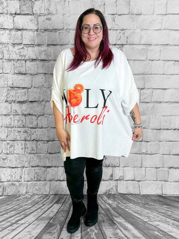 Holy Aperoli Blusenoberteil – Lässiger Style - CurvyRausch - Neuheit - Plus Size Damenmode