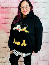 Hoodie mit Cartoon - Print - CurvyRausch - Neuheit - Plus Size Damenmode