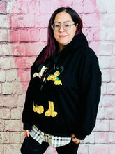 Hoodie mit Cartoon - Print - CurvyRausch - Neuheit - Plus Size Damenmode