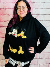 Hoodie mit Cartoon - Print - CurvyRausch - Neuheit - Plus Size Damenmode