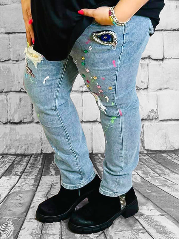 Jeans mit Charakter | Monday Premium Denim - CurvyRausch - Neuheit - Plus Size Damenmode