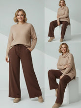 Jogger mit breitem Schnitt – Cozy Curvy Style – in großen Größen von CurvyRausch. Stylische Plus Size Fashion für kurvige Frauen.