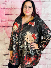 Leichte Veloursjacke mit Zipper & Taschen – in großen Größen von CurvyRausch. Stylische Plus Size Fashion für kurvige Frauen.