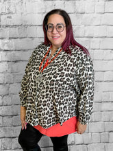 Leoparden - Musselin Hemd – Stilvolles Must - Have - CurvyRausch - Neuheit - Plus Size Damenmode