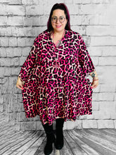 Leotunikakleid mit charmantem Volant - CurvyRausch - Neuheit - Plus Size Damenmode