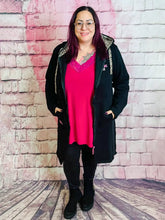 Longsweatjacke von Zwillingsherz - CurvyRausch - Neuheit - Plus Size Damenmode