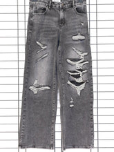 Monday Premium Jeans – Destroy Look in Anthrazit – in großen Größen von CurvyRausch. Stylische Plus Size Fashion für kurvige Frauen.
