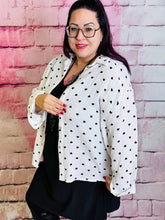 Musselin Bolero mit Herzchen – Stylische Neuheit für Damen – Perfekt für Curvy Fashion & Plus Size Outfits