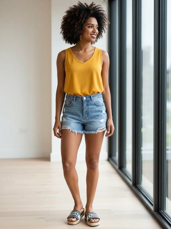 Plateau Slipper mit Bast - Detail & Komfort - Fußbett – in großen Größen von CurvyRausch. Stylische Plus Size Fashion für kurvige Frauen.