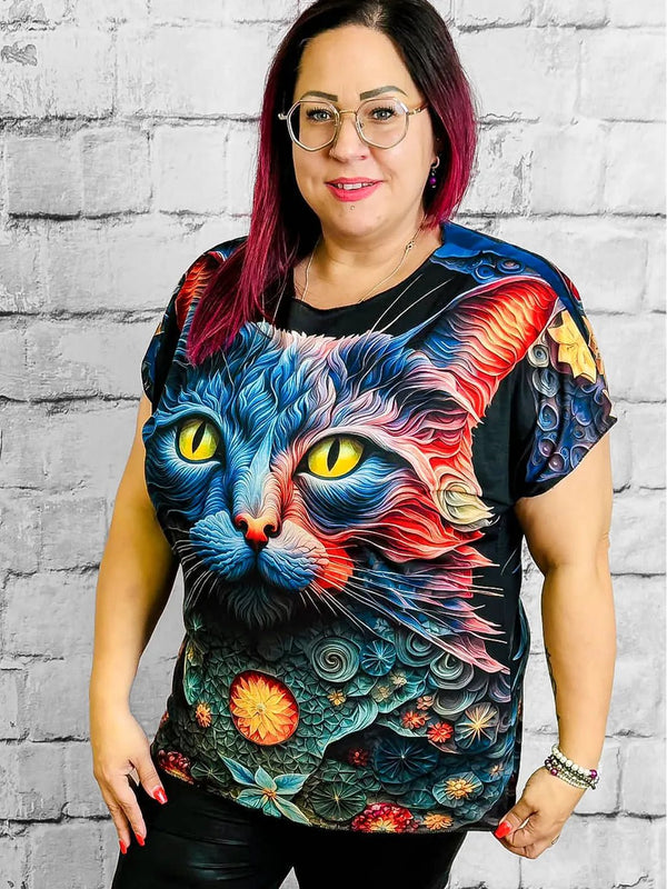 Printshirts mit verschiedenen Motiven – Stylische Auswahl – Stylische für Damen – Perfekt für Curvy Fashion & Plus Size Outfits