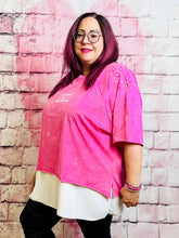 Punk & Queen Oberteil mit Kette & Cutouts – in großen Größen von CurvyRausch. Stylische Plus Size Fashion für kurvige Frauen.