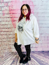 Pünktchen - Leggings – trifft auf höchsten Tragekomfort – Stylische Neuheit für Damen – Perfekt für Curvy Fashion & Plus Size Outfits