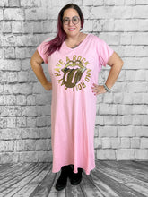 Rock'n'Roll Kleid in rosa - CurvyRausch - Neuheit - Plus Size Damenmode