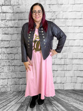 Rock'n'Roll Kleid in rosa - CurvyRausch - Neuheit - Plus Size Damenmode