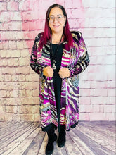 Samtcardigan von Magna - CurvyRausch - Neuheit - Plus Size Damenmode