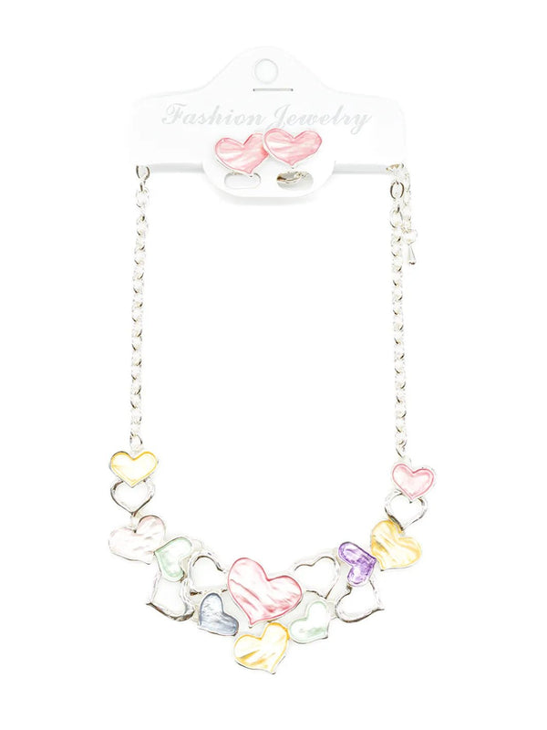 Schmuckset Herzchen – in großen Größen von CurvyRausch. Stylische Plus Size Fashion für kurvige Frauen.