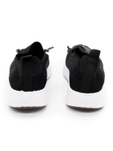 Schwarz - Glitzer Sneakers – bequem, stylisch & leicht – in großen Größen von CurvyRausch. Stylische Plus Size Fashion für kurvige Frauen.