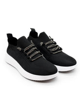 Schwarz - Glitzer Sneakers – bequem, stylisch & leicht – in großen Größen von CurvyRausch. Stylische Plus Size Fashion für kurvige Frauen.