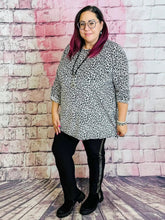 Schwarze Thermo - Leggings mit Strass – in großen Größen von CurvyRausch. Stylische Plus Size Fashion für kurvige Frauen.