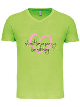 Shirt 'Don't be a pussy, be strong' by CurvyRausch - CurvyRausch - Neuheit - Plus Size Damenmode