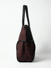 Strass Shopper XXL mit Leoprint – Große Umhängetasche – in großen Größen von CurvyRausch. Stylische Plus Size Fashion für kurvige Frauen.